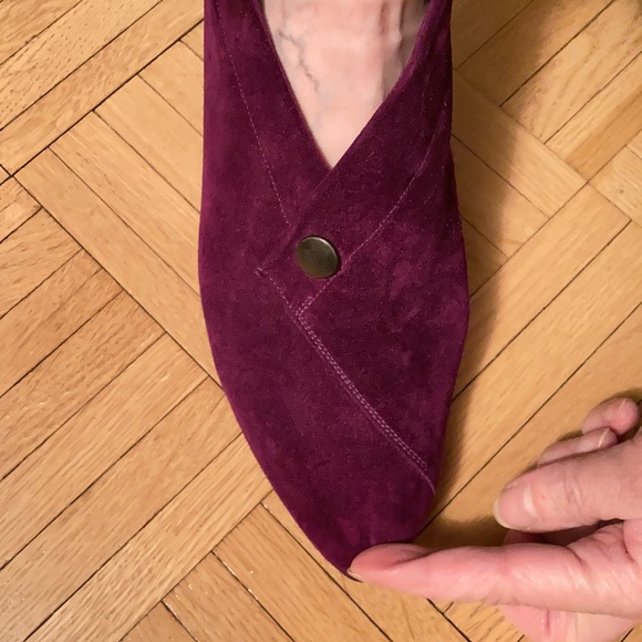 🏆HOST PICK Vintage Charles Jourdan Suede Booties NIB - Picture 13 of 13